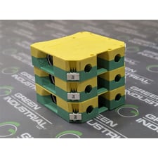 Lot of 3 Phoenix Contact Type USLKG 50 Grounding Terminal Blocks Used