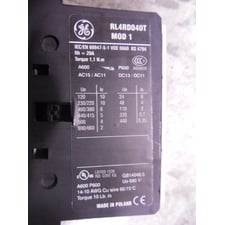 General Electric RL4RD040T Contactor Module Used