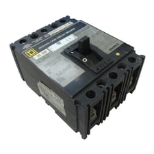 Square D FAL34020 Molded Case Circuit Breaker 20 Amps 480VAC Used