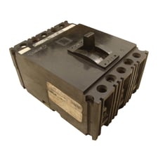 Square D FAL34030 Circuit Breaker 30 Amps 480VAC Black Face Used