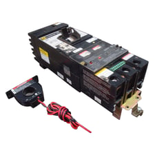 Square D KI36225G I-Limiter Circuit Breaker w/ GFM250KA Ground Fault Module Used