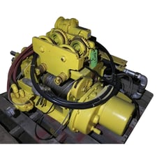 Yale BAW1-32RT25S2 Pneumatic Hoist 2000 lb / 1 Ton Capacity 25 fpm Speed