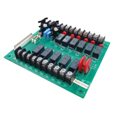 York 031-00932-002 Control Relay Board w/o power wires Used